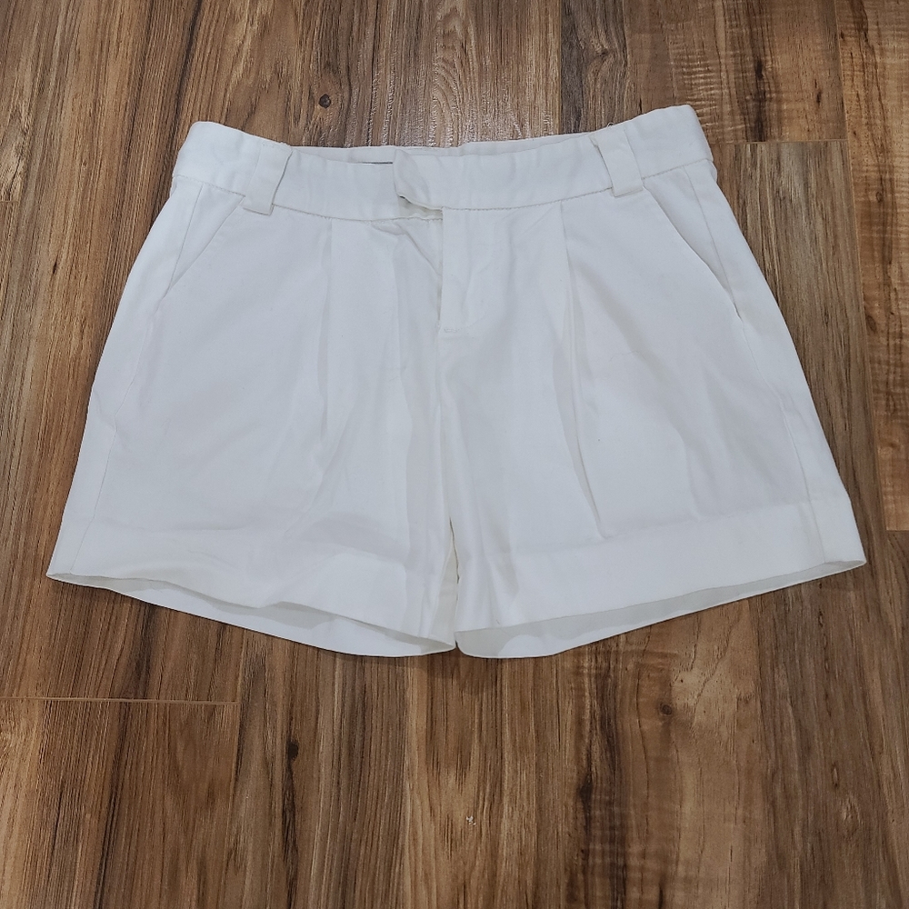 Alfred Sung White Shorts